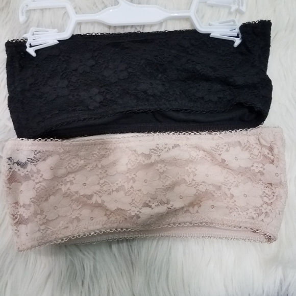 Rene rofe set of 2 bandeau lace bra - Picture 2 of 11